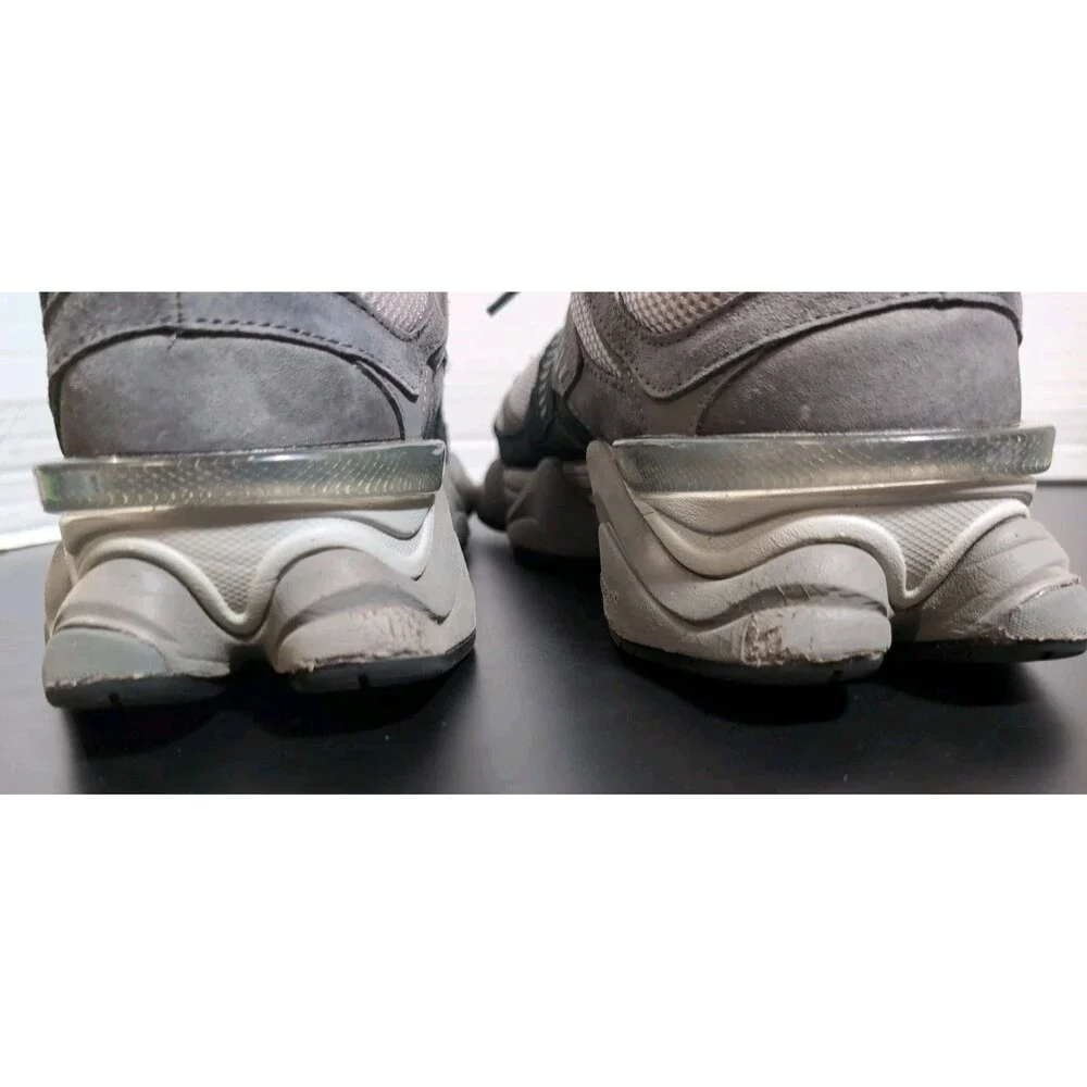 NEW BALANCE 9060 BLACK GRAY ATHLETIC RUNNING TRAINING SNEAKERS MENS SIZE 9.5 GUC